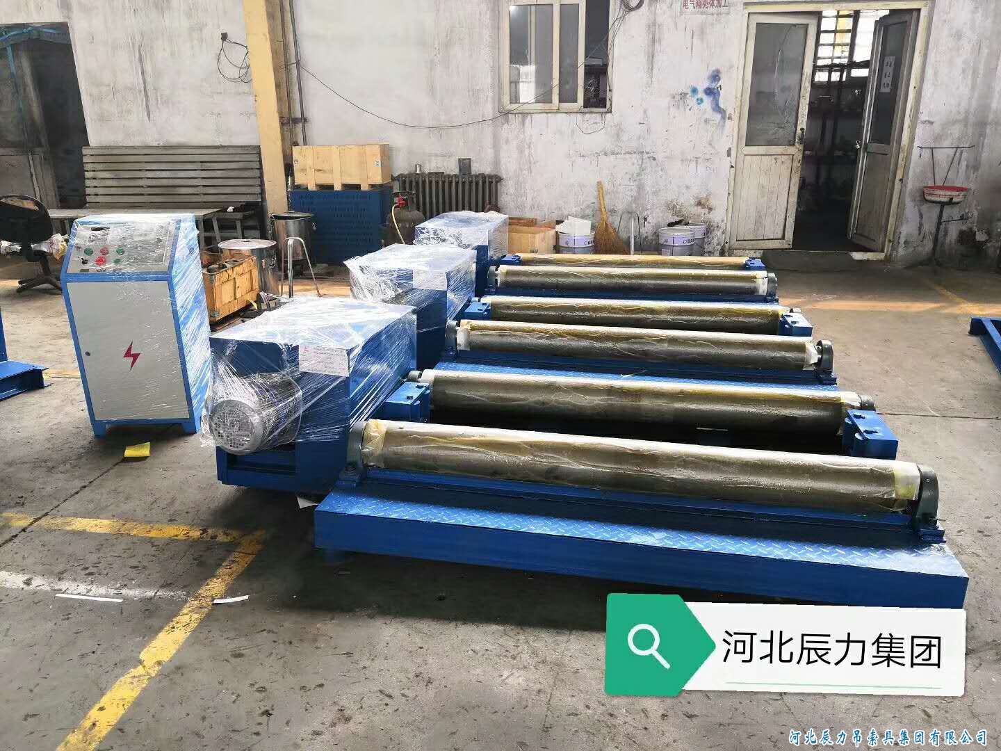 鋼絲繩纏放繩機(jī)器，鋼絲繩索具壓制機(jī)器，集體裝柜發(fā)貨